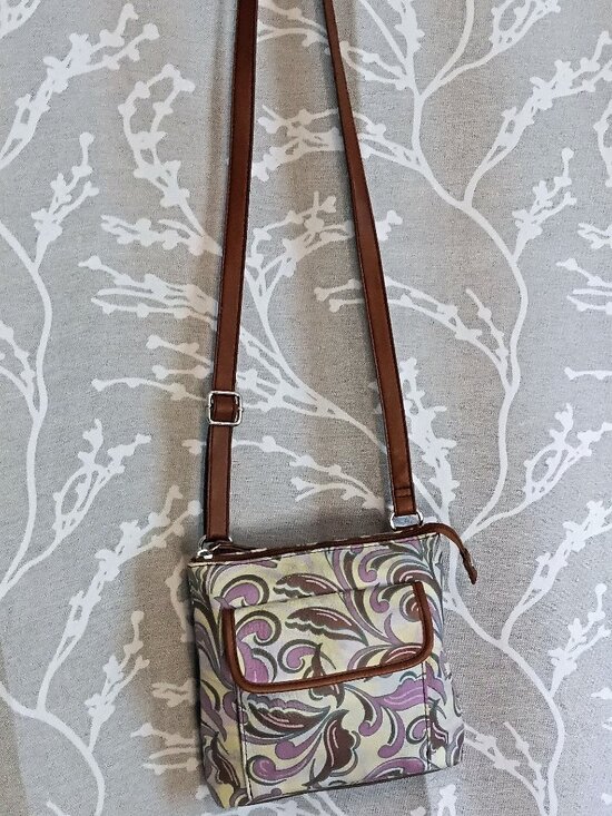 Relic Handbags - RELIC Boho Paisley Print Crossbody Bag | Adjustable Strap